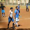 Dino Morea and Raj Kundra Snapped Playing Football