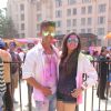 Ravi Dubey and Sargun Mehta at BCL's Holi Celebrations