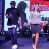 Benny Dayal Shakes a leg with the beautiful Ileana D'cruz at Launch of 'Reliance Trends' Store