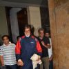 Amitabh Bachchan with R Balki at Special Screening of 'Ki and Ka'