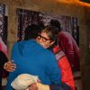 Amitabh Bachchan greets Arjun Kapoor  at Special Screening of 'Ki and Ka'