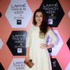 Tisca Chopra at Lakme Fashion Show 2016