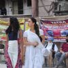 Shraddha Arya at Prayer Meet of 'Pratyusha Banerjee'