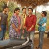 Kunal Karan Kapoor, Arhaan Behll with their friends in the show Pratigya