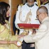 Priyanka Chopra Receives Padma Bhushan from Hon'ble President Pranab Mukherjee
