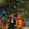 The M. Azharuddin dance with Sunil Grover during Promotions of 'Azhar' on 'The Kapil Sharma Show'