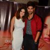 Sunny Leone and Tanuj Virwani at Promotions of the film 'One Night Stand'