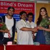 Varun Dhavan at Dr Samir Mansuri's NGO 'BLIND DREAMS'