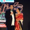 Karan Johar and Kirron Kher at the Launch Of the show 'India's Got Talent'