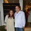 Amrita Singh with Sandeep Khosla at Fantastique store launch
