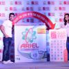 Sanaya Irani and Mohit Sehgal at Promotions of 'Ariel'