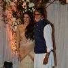 Amitabh Bachchan and Tabu at Karan - Bipasha's Star Studded Wedding Reception