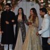 Abhishek Bachchan and Aishwarya Rai Bachchan at Karan - Bipasha's Star Studded Wedding Reception
