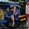 Jacqueline Fernandes takes an Auto Rikshaw Ride