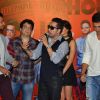 Riteish Deshmukh, Sajid Nadiadwala, Mika Singh & Akshay Kumar at Song Launch of 'Housefull 3'