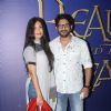 Arshad Warsi with his wife Maria Goretti at Special Screening of 'Beauty and the Beast'