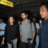 Shahid Kapoor and Mira Rajput Kapoor at Snapped at Airport