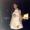 Amy Jackson : Jackie Chan Gifts Amy Jackson With an Apron with his initials