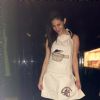 Amy Jackson : Jackie Chan Gifts Amy Jackson With an Apron with his initials