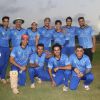 Celebs at a cricket match between Daring Dozen & Panthers