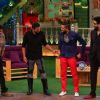 Akshay Kumar, Riteish Deshmukh and Abhishek Bachchan on the sets of 'The Kapil Sharma Show'