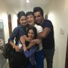 Amyra Dastur and Sonu Sood with Jackie Chan