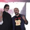 Amitabh Bachchan and Vishal Dadlani at Song Launch of 'TE3N'