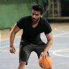 Arjun Kapoor : Arjun Kapoor practices basketball for his upcoming movie Half Girlfriend