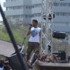Farahan Akhtar Shoots for Live Performance Scene of Rock on 2!