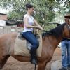 Tamannaah Bhatia : Tamannaah Bhatia learns Horse Riding!