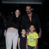 Sanjay Dutt snapped with Family while on their dinner outing