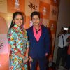 Akash Thosar and Rinku Rajguru at Success Bash of Film 'Sairat'