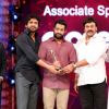 Akkineni Nagarjuna, Chiranjeevi and N. T. Rama Rao Jr at 'Cinemaa Awards 2016'