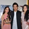Sandeepa Dhar, Shiv Pandit and Natasa Stankovic during Promotions of film '7 Hours to go'