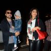 Raj Kundra and Shilpa Shetty Snapped at Airport