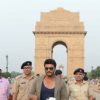 Arjun Kapoor Campaigns for Road Safety at India Gate