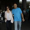 Shamita Shetty snapped with her dad  at Airport