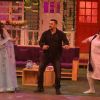 Salman khan with Rochelle Maria Rao and Kiku Sharda Promotes  'SULTAN' on 'The Kapil Sharma Show'