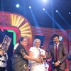 Usha Uthup and Chiranjeevi at SIIMA Awards 2016