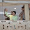 Salman khan celebrates EID 2016  at Galaxy Appartment