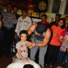 Push-up time for John Abraham - during a work out session with Dishoom cast!