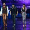 Varun Dhawan and Jacqueline Fernandez with Raghav on Dance Plus for Dishoom!