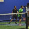 Arjun Rampal Snapped Playing Tennis