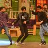Aftab, Riteish and Vivek dances with Kapil on The Kapil Sharma Show - Great Grand Masti  Promotion