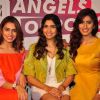Akasa singh, Shalmali Kholgade and Anusha Mani at Launch of MTV's New Show 'Angels of Rock'