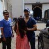 Smile for the camera! - Varun Dhawan Snapped at 'Mehboob Studio'