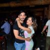 Arjun Bijlani and Puja Banerjee at birthday celebration of Kunal Verma at R- ADDA