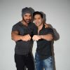 John Abraham and Varun Dhawan Promoting 'Dishoom' on Fever FM