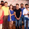 Dheeraj Kumar with cast of serial 'Yaro Ka Tashan' at Launch of their new show