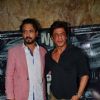 Irrfan Khan and Shah Rukh Khan at the special screening of Madaari